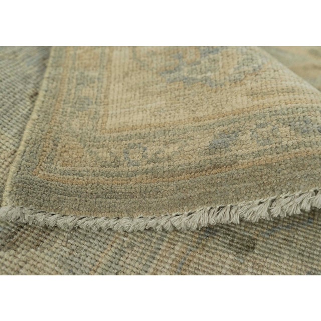 Oushak Rug 3'1" x 5'3" #21370 For Sale In Houston - Image 6 of 8