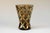 Mid-Century Smoked Glass Vase with Gold Decoration, 1950s For Sale - Image 12 of 13