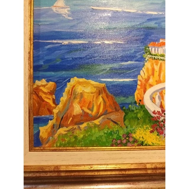 Avel, Balcón al Mediterraneo, 2023, Oil on Canvas, Framed For Sale - Image 4 of 7