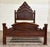 Antique Full Size Victorian Eastlake Monumental High Back Carved Walnut Bed For Sale - Image 9 of 9