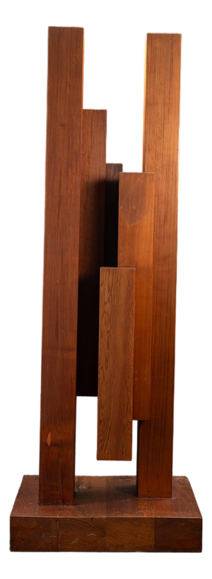 Jan Hoog, Constructivist Sculpture, Wood