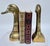 Brass Pair of Large Mid-Century Brass Duck Head Bookends, Sarried Style, Circa 1950 For Sale - Image 8 of 17