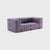 The classic seven. Why not turn a modular sofa into a classic sofa. A really compact, cosy couch with full armrests. And...