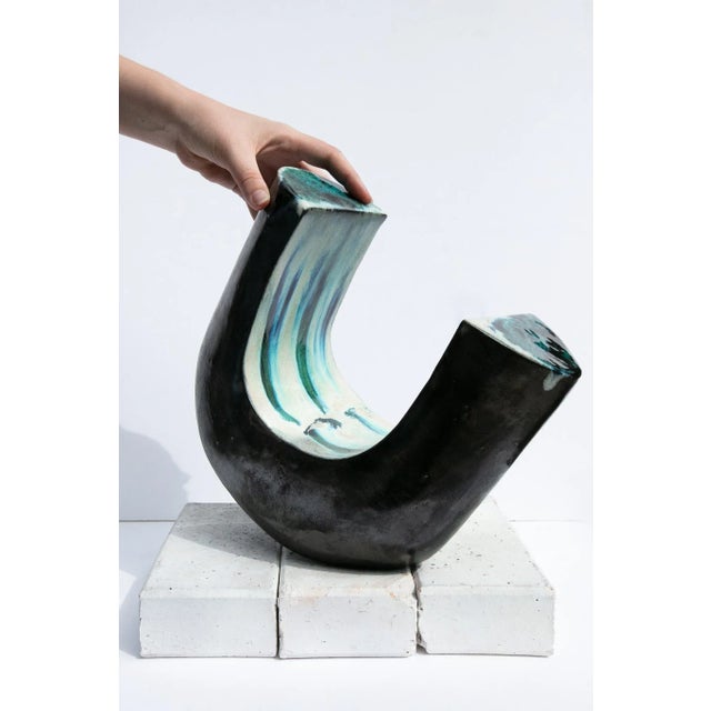 Sculpture in Stoneware by Claudia Cauville For Sale - Image 4 of 6