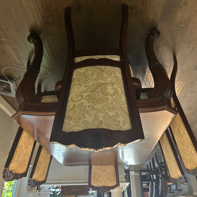 Bassett Dining Table Set of 10 For Sale - Image 12 of 12