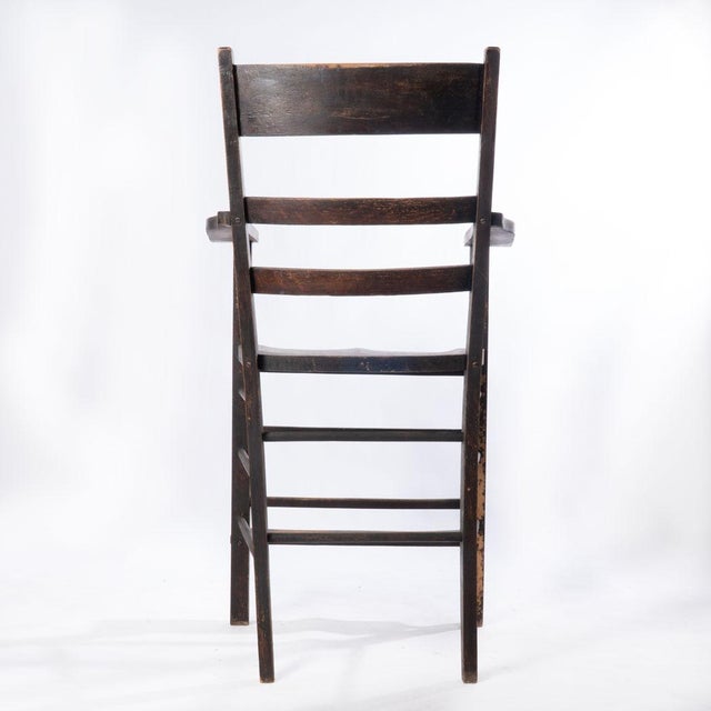 Early 20th Century Pair of Billiard Chairs For Sale - Image 13 of 14