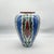 Ceramic Handmade Ceramic Grand Shah Vase with Lid (60cm) Blue Scale and Imperial Tulip For Sale - Image 7 of 8