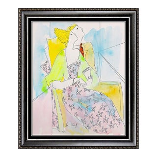 Late 20th Century Listening To Chopin, Linda Le Kinff For Sale