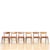Set of Six Mid Century Dining Chairs Attributed McIntosh Furniture For Sale - Image 9 of 15