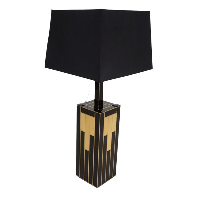 Vintage Hollywood Regency Table Lamp from Lumica, 1970 For Sale