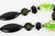 Angela Caputi Black and Green Resin Beaded Choker Necklace For Sale - Image 10 of 10