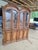 Mid 20th Century Stanley Burl Walnut & Marquetry China Cabinet Display Hutch For Sale - Image 9 of 9