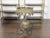 Early 20th Century French Turn of the Century 1900s Two-Tiered Green Painted Oval Jardinière For Sale - Image 5 of 11