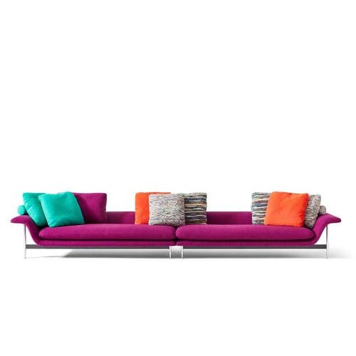 Cassina Esosoft Sofas by Antonio Citterio for Cassina, 2022, Set of 2 For Sale - Image 4 of 18