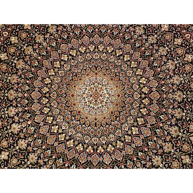 1990s Tabriz Gombad Rug, 1990s For Sale - Image 5 of 17