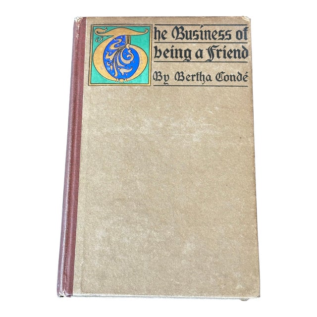 Decorative Art Nouveau Friendship Book For Sale