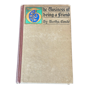 Decorative Art Nouveau Friendship Book