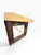 Burnt Orange Vintage Refinished Mid-Century Modern Two-Tier Side Table For Sale - Image 8 of 9