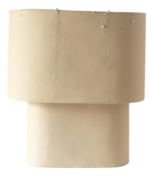 Large Table Lamp in Stoneware with Drops Effect Glaze by Lucas Huillet