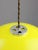 Plastic Space Age Yellow Acrylic Glass Pendant Lamp, 1970s For Sale - Image 7 of 13