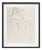 Anna Bertrand, A Woman I, Ink on Paper For Sale