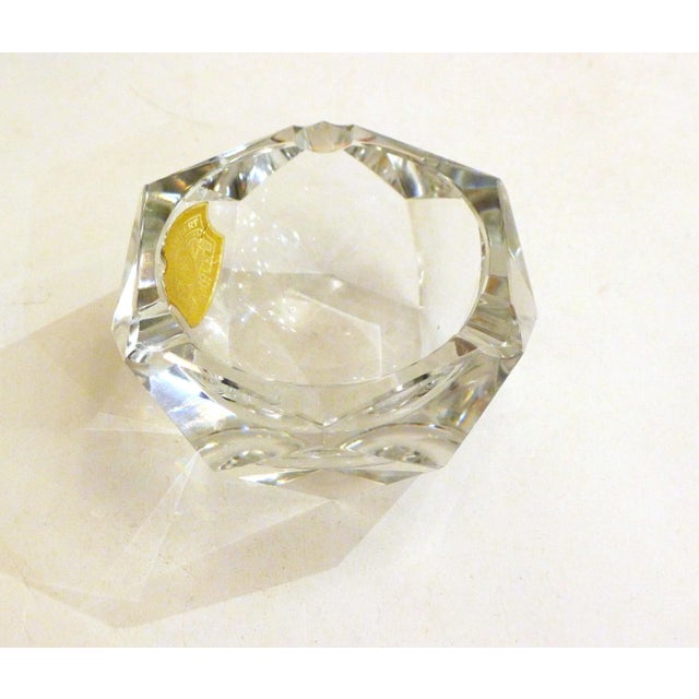 Faceted Crystal Ashtray from Val-St-Lambert, 1960s For Sale - Image 11 of 11