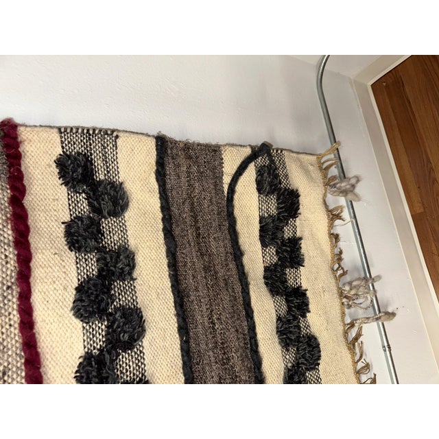 1970’s Vintage Wool Weaving For Sale In Palm Springs - Image 6 of 17