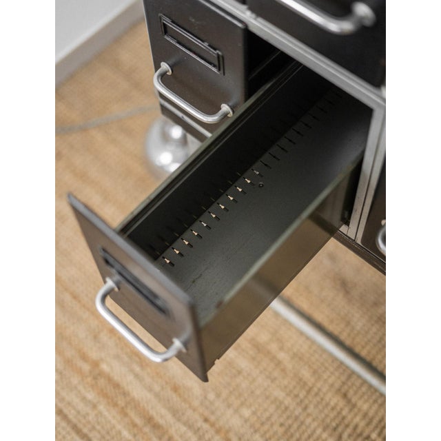 Industrial Metal Cabinet with Drawers, 1970s For Sale - Image 9 of 18