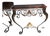 Vintage Maitland-Smith Gilt Iron Console Table, 31" For Sale