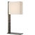 Modern Anne-Marie Barton by Visual Comfort Signature Fumar 34" Statement Table Lamp in Ridged Graphite with Bouclé Shade For Sale - Image 3 of 3