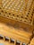 Pair of Vintage Brighton Pavilion Style Rattan and Cane Side Chairs For Sale - Image 11 of 12