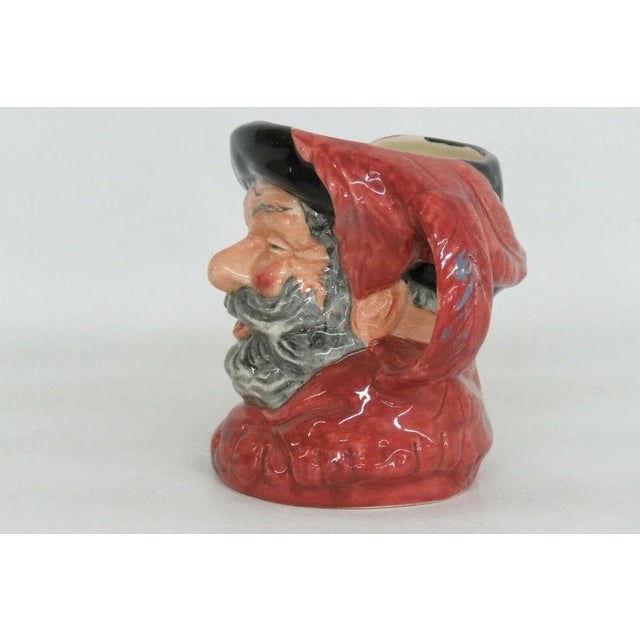 Royal Doulton Royal Doulton Falstaff D6385 English Small Porcelain Character Mug For Sale - Image 4 of 11