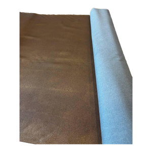 Shagreen Vinyl Fabric - Taupe-Copper Colored - 33 Ft. Continuous