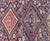 Antique Persian Bibikabad Rug With Diamond Medallions in Blue Background 7'4 X 11'7 For Sale - Image 10 of 11