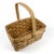 Tan Vintage French Bentwood Picnic Basket For Sale - Image 8 of 13
