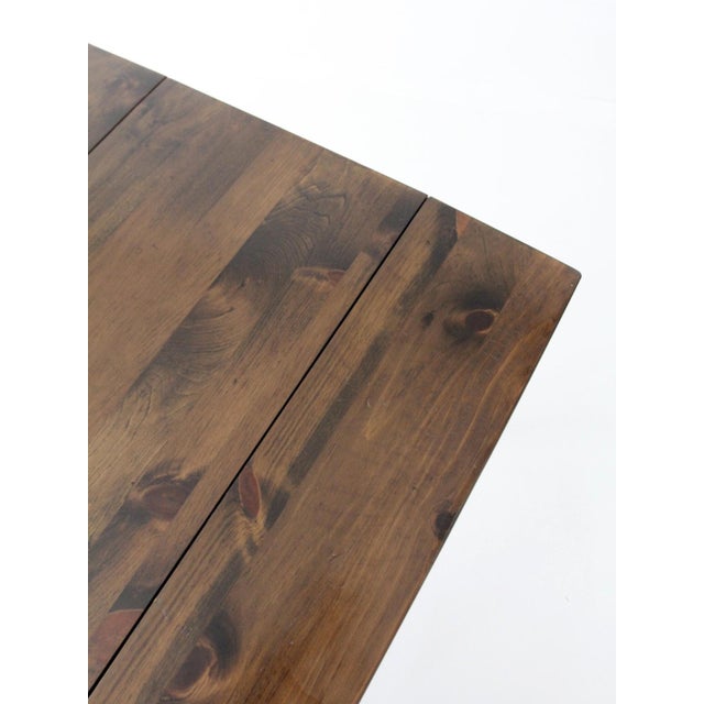 Early American Style Drop Leaf Dining Table Circa 1950s For Sale - Image 16 of 18