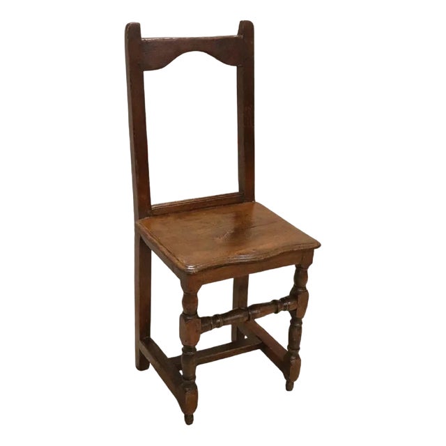 Chair in Walnut, 17th Century For Sale