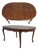 Baker French Walnut Dining Room Table For Sale