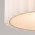 Nova Iconic 95" Arc Floor Lamp - Satin Nickel, Black Marble Base, White Linen Shade For Sale - Image 4 of 6