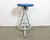 Industrial Grey Workshop Stool, 1960s For Sale - Image 11 of 18