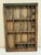 Small antique printer’s type case drawer, circa 1900. Solid wood with original green cabinet edge and varied compartments....