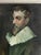 English Vintage Classical Shakespearean Pose Portrait Oil Painting, Vintage Frame For Sale - Image 3 of 8