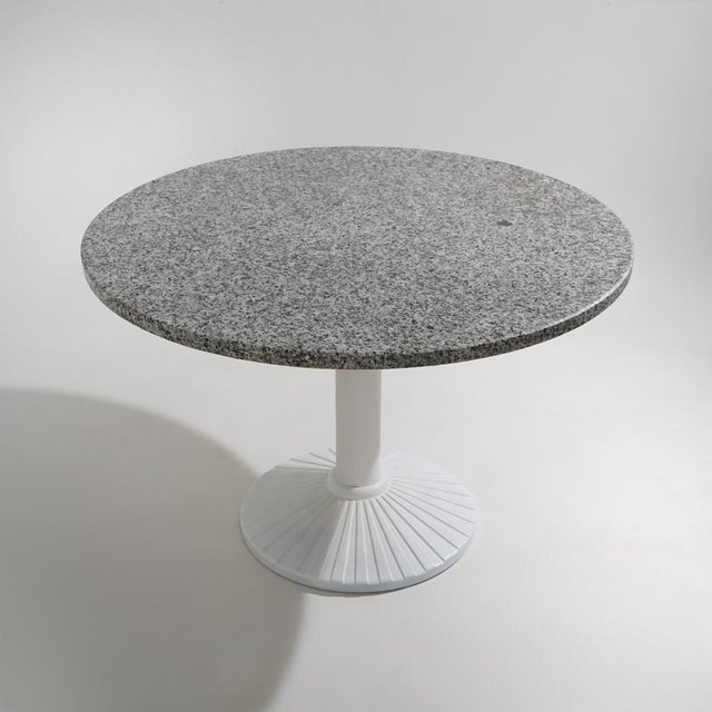 Vienna Table with Granite Top by Peter Noever for Zanotta, 1970s For Sale - Image 14 of 14