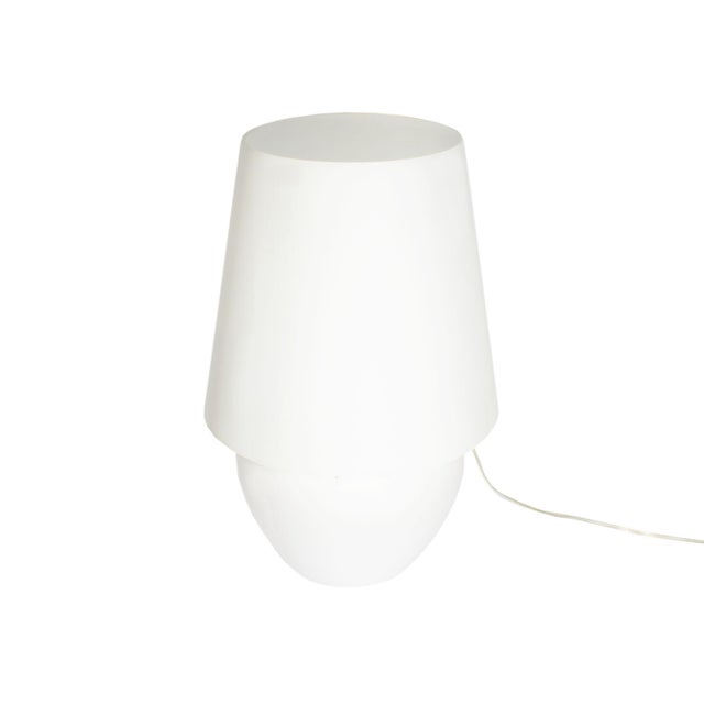Late 20th Century Late 20th Century Vistosi “Naxos” Italian Glass Table Lamp For Sale - Image 5 of 10