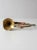 Mid-Century Modern Vintage Brass Decorative Bugle Horn For Sale - Image 3 of 7