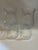 Farmhouse Ribbed Glass Hurricane Shades a Pair For Sale - Image 3 of 7