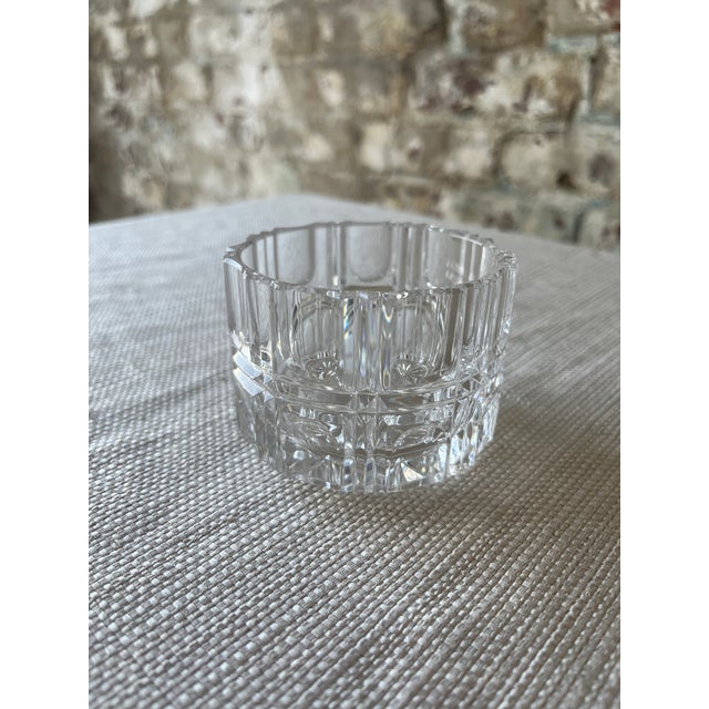 Traditional Vintage German Crystal Sugar Bowl For Sale - Image 3 of 5