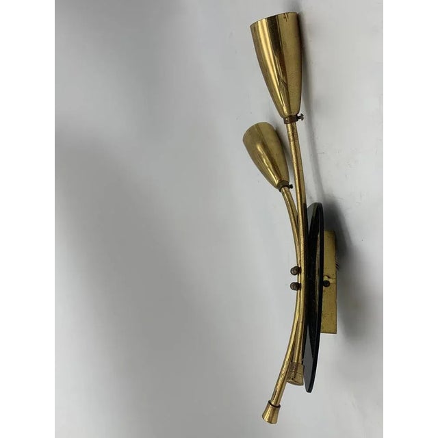 Vintage Wall Lamps, 1950s, Set of 2 For Sale - Image 4 of 6