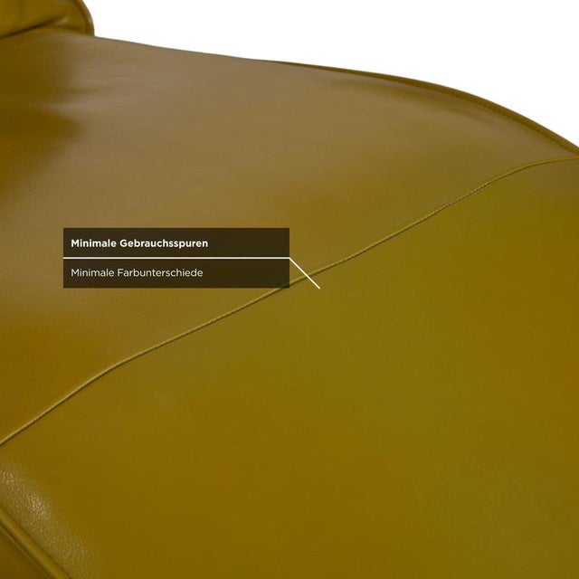 Green Jonas Lounger in Leather from Koinor For Sale - Image 8 of 18