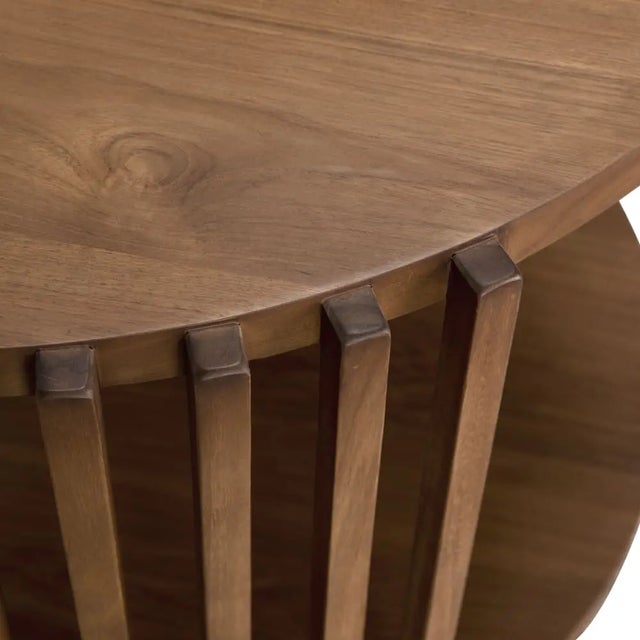 Noir NOIR Roderick Table, Teak For Sale - Image 4 of 5